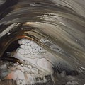 Limestone cave and water flow